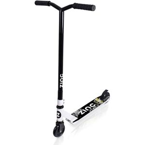 ZINC Backbone Stunt Scooter for Kids Ages 8+ – Lightweight Pro Scooter with 360° Handlebar Spin, Solid Steel Frame, Double Clamp, ABEC 7 Bearings, Rear Brake, Trick Scooters for Boys & Girls, White ZINC Backbone Stunt Scooter for Kids Ages 8+ – Lightweight Pro Scooter with 360° Handlebar Spin, Solid Steel Frame, Double Clamp, ABEC 7 Bearings, Rear Brake, Trick Scooters for Boys & Girls, White