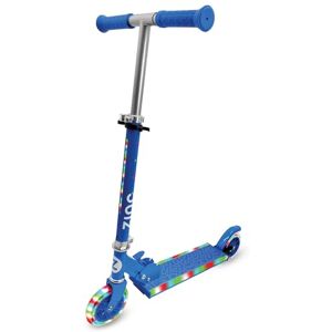 ZINC Light Party 2 Kids Scooter for Boys & Girls Age 3-8 Foldable Scooter with Light-Up Wheels, Stem & Deck, 20 Light Functions, 4 Adjustable Heights, 120mm PU Wheels, ABEC 7 Bearings Blue ZINC Light Party 2 Kids Scooter for Boys & Girls Age 3-8 Foldable Scooter with Light-Up Wheels, Stem & Deck, 20 Light Functions, 4 Adjustable Heights, 120mm PU Wheels, ABEC 7 Bearings Blue