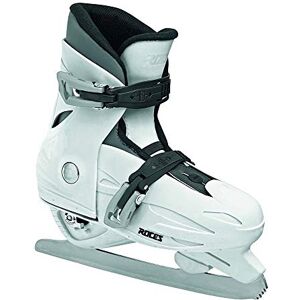 ROCES Children's MCK II F Ice Skates, White-Black, 36-40 ROCES Children's MCK II F Ice Skates, White-Black, 36-40