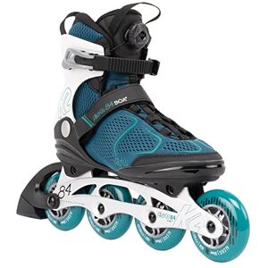 K2 Alexis 84 Boa Inline Skates Teal White 5 K2 Alexis 84 Boa Inline Skates Teal White 5