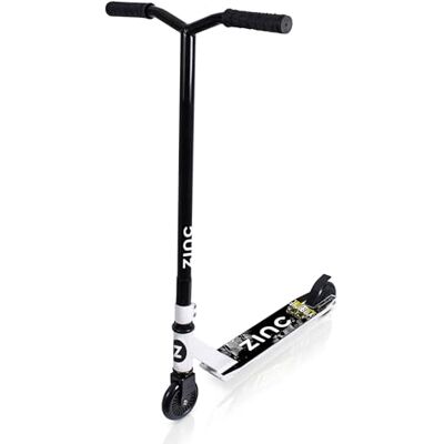 ZINC Backbone Stunt Scooter for Kids Ages 8+ Lightweight Pro Scooter with 360° Handlebar Spin, Solid Steel Frame, Double Clamp, ABEC 7 Bearings, Rear Brake, Trick, White ZINC Backbone Stunt Scooter for Kids Ages 8+ Lightweight Pro Scooter with 360° Handlebar Spin, Solid Steel Frame, Double Clamp, ABEC 7 Bearings, Rear Brake, Trick, White