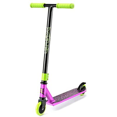 Xootz Stunt Scooter for Kids & Teens, Freestyle Scooter with 360° Spin, ABEC-7 Bearings, Steel T-Bar Trick for Kids Aged 8-12 Xootz Stunt Scooter for Kids & Teens, Freestyle Scooter with 360° Spin, ABEC-7 Bearings, Steel T-Bar Trick for Kids Aged 8-12