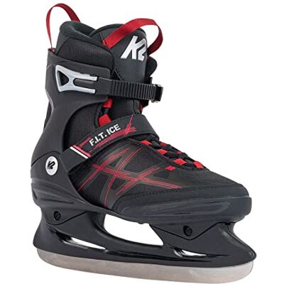 K2 F.I.T. ICE 25G0410 Men's Ice Skates Black/Red K2 F.I.T. ICE 25G0410 Men's Ice Skates Black/Red