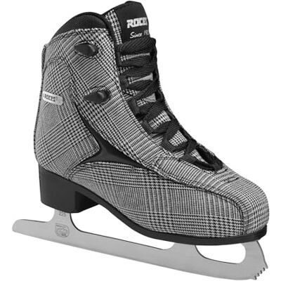 ROCES 450557 Women's Model Brits Ice Skate, US 8, White/Silver ROCES 450557 Women's Model Brits Ice Skate, US 8, White/Silver