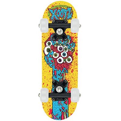 Xootz Childs Mini Skateboard 17 Inch (Yellow Eyeballs) Xootz Childs Mini Skateboard 17 Inch (Yellow Eyeballs)