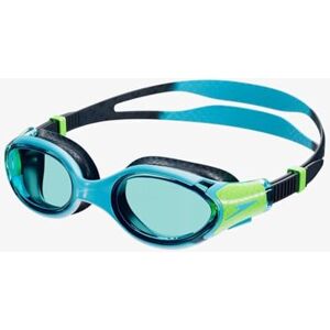 Speedo Unisex Kids Biofuse 2.0 SwiMing Goggles Patented Easy Adjustment Anti-fog Anti-leak Enhanced Fit Improved Comfort, Hypersonic Blue/Lumo Green, One Size Speedo Unisex Kids Biofuse 2.0 SwiMing Goggles Patented Easy Adjustment Anti-fog Anti-leak Enhanced Fit Improved Comfort, Hypersonic Blue/Lumo Green, One Size