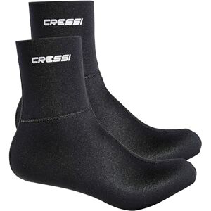 Cressi Black Neoprene Socks - 3/5 mm Unisex Adult Cressi Black Neoprene Socks - 3/5 mm Unisex Adult
