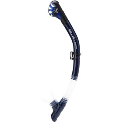 CRESSI Scilla Snorkel Blue Navy Unisex Dry Snorkel Tube for Diving and Snorkelling, One Size CRESSI Scilla Snorkel Blue Navy Unisex Dry Snorkel Tube for Diving and Snorkelling, One Size