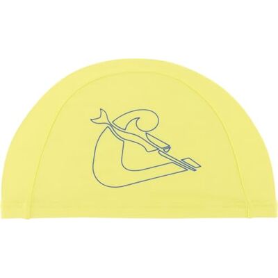 CRESSI Tago Swim Cap Spandex Junior, Spandex Swimming Cap for Children, Lime/Blue, One Size CRESSI Tago Swim Cap Spandex Junior, Spandex Swimming Cap for Children, Lime/Blue, One Size