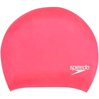 Speedo Unisex Long Hair Cap Swim Cap Snag Free Easy-On, Ecstatic, One Size Speedo Unisex Long Hair Cap Swim Cap Snag Free Easy-On, Ecstatic, One Size