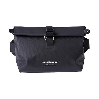 watertrace Waterproof Snorkeling Bag Waterproof Fanny Pack Waist Bag Canoe Kayaking Rafting Surfing Swimming Boating Paddle Board IPX8, Black, Outdoor watertrace Waterproof Snorkeling Bag Waterproof Fanny Pack Waist Bag Canoe Kayaking Rafting Surfing Swimming Boating Paddle Board IPX8, Black, Outdoor