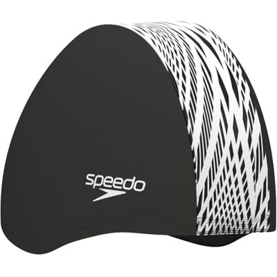 Speedo Unisex-Adult Boom Endurance+ Swimming Cap Swim Cap Training Aids, Black., One Size Speedo Unisex-Adult Boom Endurance+ Swimming Cap Swim Cap Training Aids, Black., One Size