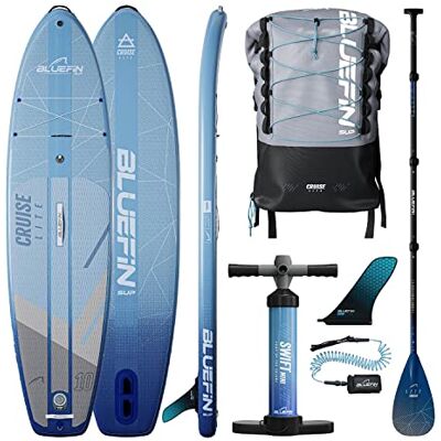 Bluefin SUP Bluefin Cruise Lite SUP Paddleboard, Paddle Boards for Adults, Stand Up Paddle Board, Sup Board, Stand Up Paddleboarding, 10Ft . Lightweight Paddleboard, Compact SUP Paddleboard Bluefin SUP Bluefin Cruise Lite SUP Paddleboard, Paddle Boards for Adults, Stand Up Paddle Board, Sup Board, Stand Up Paddleboarding, 10Ft . Lightweight Paddleboard, Compact SUP Paddleboard