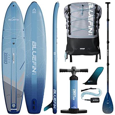 Bluefin SUP Bluefin Cruise Lite SUP Paddleboard, Paddle Boards for Adults, Stand Up Paddle Board, Sup Board, Stand Up Paddleboarding, 11Ft4 Lightweight Paddleboard, Compact SUP Paddleboard Bluefin SUP Bluefin Cruise Lite SUP Paddleboard, Paddle Boards for Adults, Stand Up Paddle Board, Sup Board, Stand Up Paddleboarding, 11Ft4 Lightweight Paddleboard, Compact SUP Paddleboard