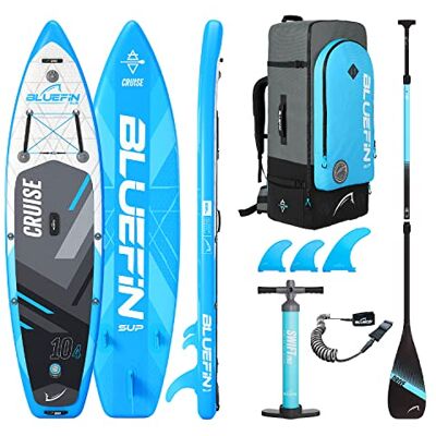 Bluefin SUP Cruise 10'4 Inflatable Paddle Board Adult SUP board Cruise SUP 10'4 SUP Portable & Travel Safe Paddle Board Accessories included Bluefin SUP Cruise 10'4 Inflatable Paddle Board Adult SUP board Cruise SUP 10'4 SUP Portable & Travel Safe Paddle Board Accessories included