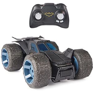BATMAN DC Comics, , Stunt Force Batmobile, Indoor Remote-Control Car, Action Figure Compatible, Turbo Boost and Crazy Stunt Capabilities, Collectible Super Hero Kids’ Toys for Boys and Girls Aged 4+ BATMAN DC Comics, , Stunt Force Batmobile, Indoor Remote-Control Car, Action Figure Compatible, Turbo Boost and Crazy Stunt Capabilities, Collectible Super Hero Kids’ Toys for Boys and Girls Aged 4+