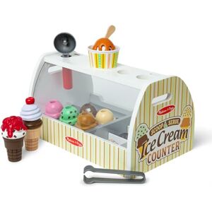 Melissa & Doug Wooden Ice Cream Toy Shop Role Play Set for Kids Age 3+ Melissa & Doug Wooden Ice Cream Toy Shop Role Play Set for Kids Age 3+