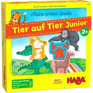 HABA 306068 – My First Games – Animal on Animal Junior, Toddler Games from 2 Years, Made in Germany HABA 306068 – My First Games – Animal on Animal Junior, Toddler Games from 2 Years, Made in Germany