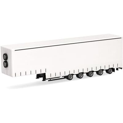 Herpa Truck Model Volume Curtainsider Trailer 5-axle, miniature in 1:87 scale, collector's item, Made in Germany, plastic Herpa Truck Model Volume Curtainsider Trailer 5-axle, miniature in 1:87 scale, collector's item, Made in Germany, plastic