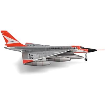 Herpa Military Model Aircraft, U.S. Air Force Convair XB-58 Hustler B-58 Test Force, 1940, scale 1:200 Model Aircraft, collector's aircraft model, miniature decoration, army plane made of metal Herpa Military Model Aircraft, U.S. Air Force Convair XB-58 Hustler B-58 Test Force, 1940, scale 1:200 Model Aircraft, collector's aircraft model, miniature decoration, army plane made of metal