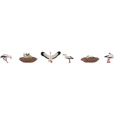 Faller FA151908 Storches in the Nest, Multi-Colour Faller FA151908 Storches in the Nest, Multi-Colour