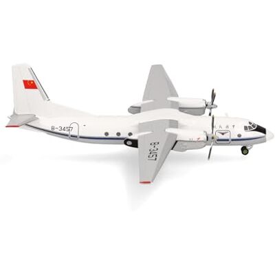 Herpa model aircraft CAAC Airlines Xian Y-7, miniature in scale 1:200, collector’s item, model without stand, metal Herpa model aircraft CAAC Airlines Xian Y-7, miniature in scale 1:200, collector’s item, model without stand, metal