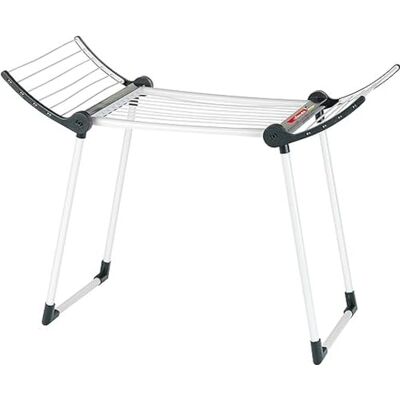Theo Klein 6735 Vileda Toy drying rack I Stable children's stand for wet doll clothes and teddies I With foldable side panels I Dimensions: 33 cm x 65 cm x 49.5 cm I Toys for children aged 3 and over Theo Klein 6735 Vileda Toy drying rack I Stable children's stand for wet doll clothes and teddies I With foldable side panels I Dimensions: 33 cm x 65 cm x 49.5 cm I Toys for children aged 3 and over