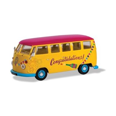 Corgi Diecast Model Cars CC02736 Volkswagen Campervan Congratulations Men & Women Souvenir Gifts from UK Small Die Cast Toy Car Models for Boys, Gift for Motor Enthusiasts Corgi Diecast Model Cars CC02736 Volkswagen Campervan Congratulations Men & Women Souvenir Gifts from UK Small Die Cast Toy Car Models for Boys, Gift for Motor Enthusiasts