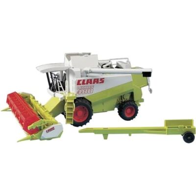 Bruder Claas Lexion 480 Combine Harvester – 1:16 Scale Farm Vehicle Toy with Rotating Thresher, Grain Tank & Realistic Details – Compatible with Tractors & bWorld Accessories – Ages 4+ Bruder Claas Lexion 480 Combine Harvester – 1:16 Scale Farm Vehicle Toy with Rotating Thresher, Grain Tank & Realistic Details – Compatible with Tractors & bWorld Accessories – Ages 4+