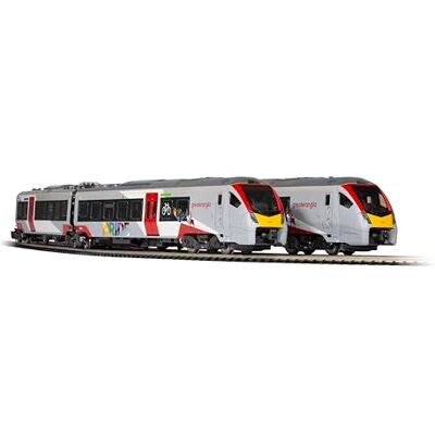 Hornby R30446 Greater Anglia Class 755-4 FLIRT 4 Car Pride Livery Train Pack Hornby R30446 Greater Anglia Class 755-4 FLIRT 4 Car Pride Livery Train Pack