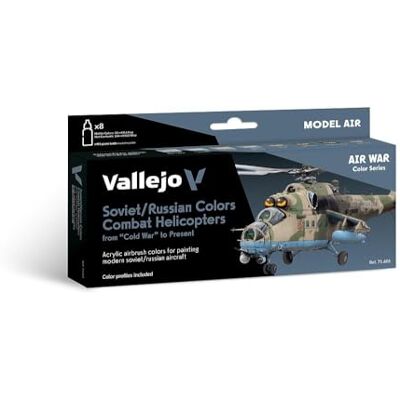 Vallejo AV Model Air Set -Soviet Helicopters Post War Vallejo AV Model Air Set -Soviet Helicopters Post War