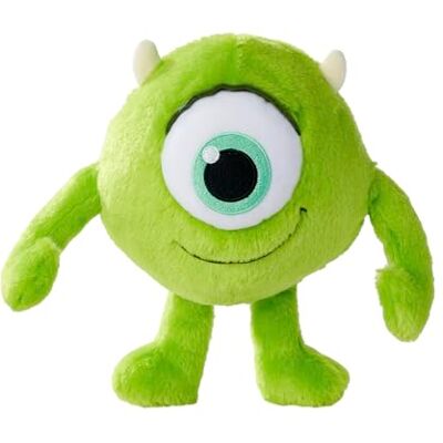 Disney Pixar Flufflets Mike, 25cm tall cuddly character for snuggles or play, suitable for gift, birthday or Christmas Disney Pixar Flufflets Mike, 25cm tall cuddly character for snuggles or play, suitable for gift, birthday or Christmas