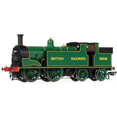 Hornby Steam Train R30140 BR, M7 Class, 0-4-4T, 30244 Era 3 00 Gauge Locomotives for Train Set, Engine Models for Adults 1:76 Scale Model Gift, Red Hornby Steam Train R30140 BR, M7 Class, 0-4-4T, 30244 Era 3 00 Gauge Locomotives for Train Set, Engine Models for Adults 1:76 Scale Model Gift, Red