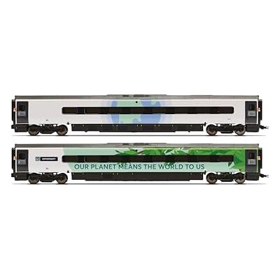 Hornby R40482 Avanti West Coast Class 390 Climate change livery Coach pack 2 68921 + 68821 Hornby R40482 Avanti West Coast Class 390 Climate change livery Coach pack 2 68921 + 68821