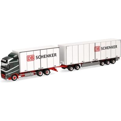 Herpa truck model Volvo FH GL 2020 Swedencombi DB Schenker (Sweden/Gothenburg), miniature scale 1:87, collectible, Made in Germany, plastic Herpa truck model Volvo FH GL 2020 Swedencombi DB Schenker (Sweden/Gothenburg), miniature scale 1:87, collectible, Made in Germany, plastic