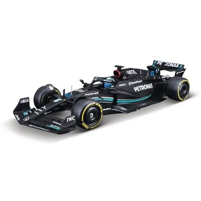 Bburago Build-It-Yourself Die-Cast Formula 1 F1 Model Kit MB W14 Russell- 1:24 Scale Exceptionally Detailed Collectable Replica Race Car Bburago Build-It-Yourself Die-Cast Formula 1 F1 Model Kit MB W14 Russell- 1:24 Scale Exceptionally Detailed Collectable Replica Race Car