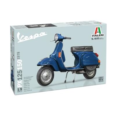 Italeri 4645 Vespa PX 125/150 1978 1:9 Scale Plastic Model Kit/Plastic Model Assembly Italeri 4645 Vespa PX 125/150 1978 1:9 Scale Plastic Model Kit/Plastic Model Assembly