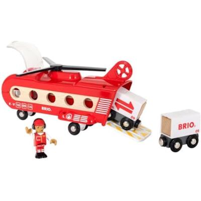 Brio World Airport Cargo Transport Helicopter for Kids Age 3 Years Up Brio World Airport Cargo Transport Helicopter for Kids Age 3 Years Up