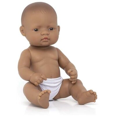 Miniland Model 31038 - 32cm Hispanic Little Girl Doll Miniland Model 31038 - 32cm Hispanic Little Girl Doll