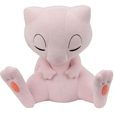 Jazwares Pokémon Mew Sleeping Plush 18-Inch Premium Plush in Sleeping Pose Jazwares Pokémon Mew Sleeping Plush 18-Inch Premium Plush in Sleeping Pose