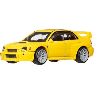 Mattel Hot Wheels Subaru Impreza WRX Car Culture Vehicle, Premium 1:64 Scale Die-Cast Toy Car with Real Riders Tires & Metal/Metal Body & Chassis, JKF21 Mattel Hot Wheels Subaru Impreza WRX Car Culture Vehicle, Premium 1:64 Scale Die-Cast Toy Car with Real Riders Tires & Metal/Metal Body & Chassis, JKF21