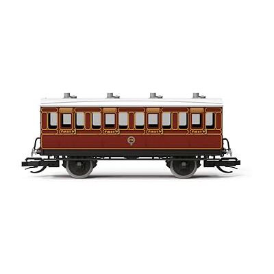 Hornby TT TT4055 LB&SCR 4 Wheel Coach 1st Class, Red Hornby TT TT4055 LB&SCR 4 Wheel Coach 1st Class, Red