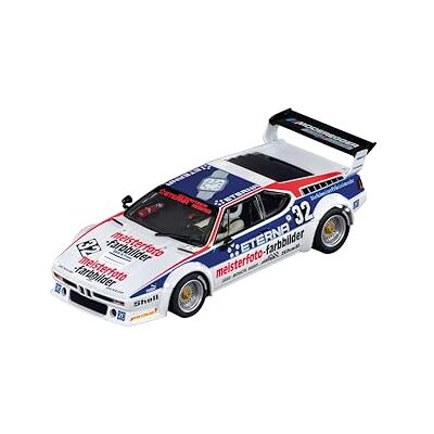 Carrera Digital 132 20032079 BMW M1 Procar Moderegger Race and Classics No32 1:32 Scale Slot Car With Working Front, Rear & Brake Lights Suitable For Ages 8 Years+ Carrera Digital 132 20032079 BMW M1 Procar Moderegger Race and Classics No32 1:32 Scale Slot Car With Working Front, Rear & Brake Lights Suitable For Ages 8 Years+