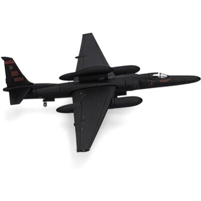 Herpa Model Airplane USAF Lockheed U-2S Dragon Lady "Senior Span" – 99th Reconnaissance Sqn, miniature scale 1:200, collectible, airplane model without stand, metal Herpa Model Airplane USAF Lockheed U-2S Dragon Lady "Senior Span" – 99th Reconnaissance Sqn, miniature scale 1:200, collectible, airplane model without stand, metal
