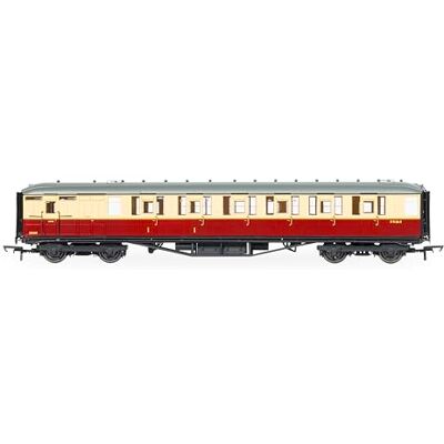 Hornby R40460 BR Gresley Corridor Crimson and cream Composite Brake E9126E Hornby R40460 BR Gresley Corridor Crimson and cream Composite Brake E9126E