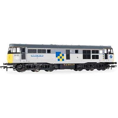 Hornby R30439TXS RailRoad TFL Construction Class 31-31271 'Stratford' (DCC Sound Fitted) Diesel Junior Locomotive Era 11 Model Train Hornby R30439TXS RailRoad TFL Construction Class 31-31271 'Stratford' (DCC Sound Fitted) Diesel Junior Locomotive Era 11 Model Train