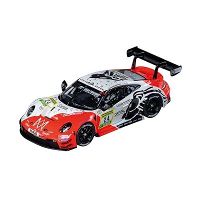 Carrera Evolution 20027821 Porsche 911 GT3 R Lionspeed GP, No.24 I 1:32 Scale Slot Car I With Working Front & Rear Lights I Suitable For Ages 8 Years+, Weiß, Rot, Schwarz Carrera Evolution 20027821 Porsche 911 GT3 R Lionspeed GP, No.24 I 1:32 Scale Slot Car I With Working Front & Rear Lights I Suitable For Ages 8 Years+, Weiß, Rot, Schwarz
