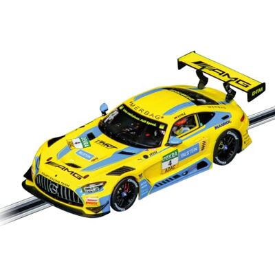 Carrera Evolution 20027775 Mercedes-AMG GT3 Evo Mercedes-AMG Team HRT, No.4 DTM 2023 1:32 Scale Slot Car With Working Front & Rear Lights Suitable For Ages 8 Years+ Carrera Evolution 20027775 Mercedes-AMG GT3 Evo Mercedes-AMG Team HRT, No.4 DTM 2023 1:32 Scale Slot Car With Working Front & Rear Lights Suitable For Ages 8 Years+
