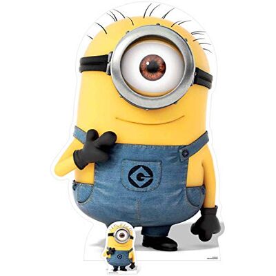 Star Cutouts Carl Minion Despicable Me 3 Minions Lifesize - Cardboard Cutout Star Cutouts Carl Minion Despicable Me 3 Minions Lifesize - Cardboard Cutout