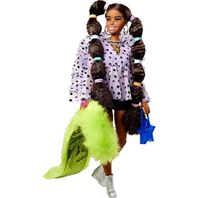 Barbie Extra Doll with Pigtails and Bobble Hair Ties Barbie Extra Doll with Pigtails and Bobble Hair Ties